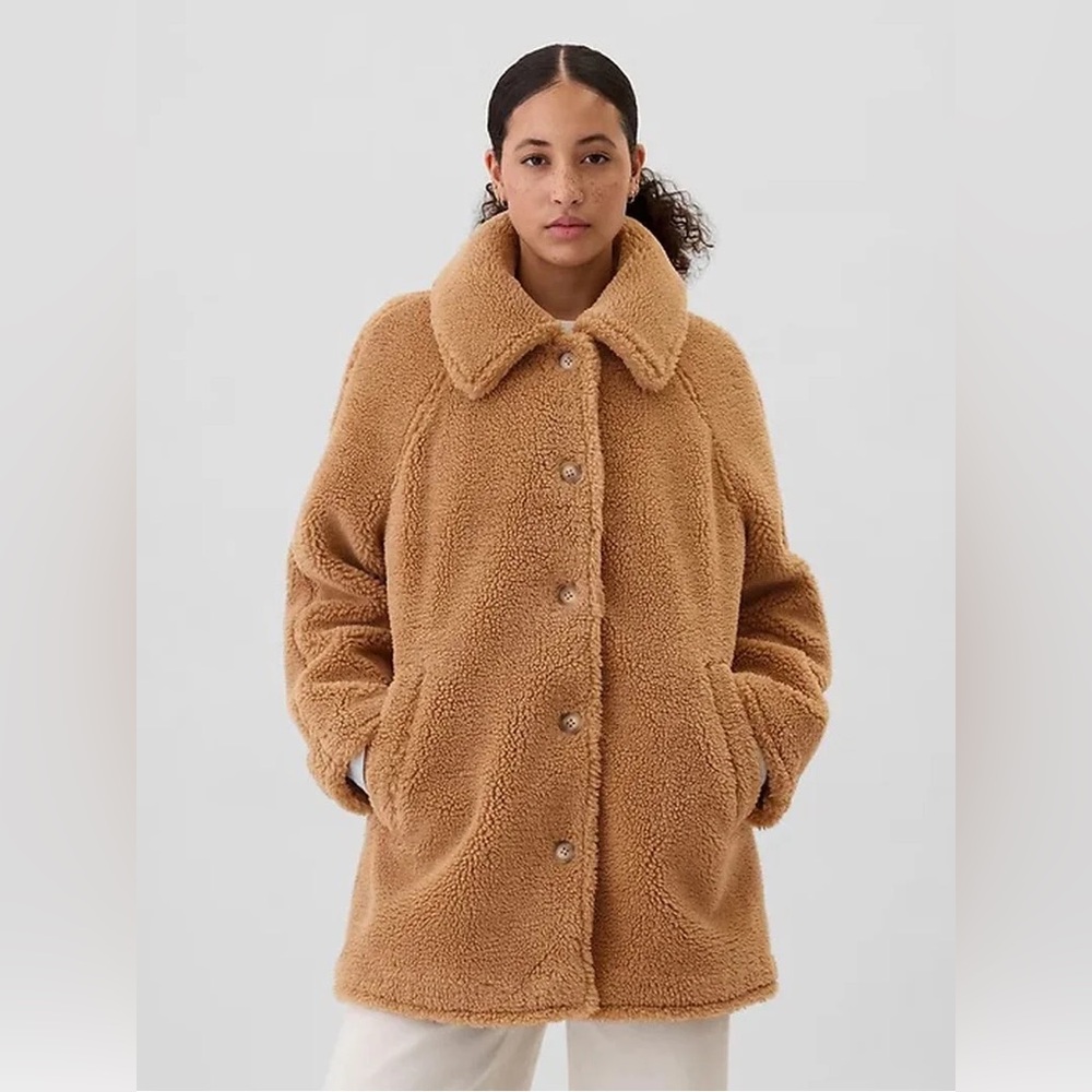 GAP Tan Teddy Jacket